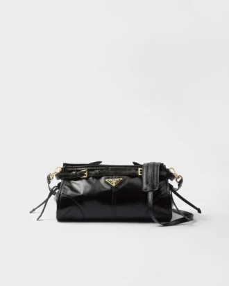 Bolso de hombro pequeño de piel Prada Bonnie