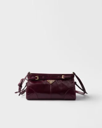 Bolso de hombro pequeño de piel Prada Bonnie