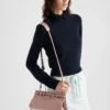 Bolso de hombro pequeño de piel Prada Bonnie Bolso de hombro pequeño de piel Prada Bonnie