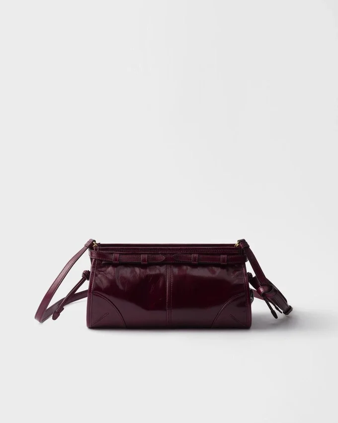 Bolso de hombro pequeño de piel Prada Bonnie Bolso de hombro pequeño de piel Prada Bonnie