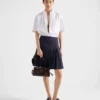 Bolso de hombro pequeño de piel Prada Bonnie Bolso de hombro pequeño de piel Prada Bonnie