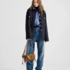 Bolso de hombro pequeño de piel Prada Soft con charms Bolso de hombro pequeño de piel Prada Soft con charms