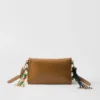 Bolso de hombro pequeño de piel Prada Soft con charms Bolso de hombro pequeño de piel Prada Soft con charms
