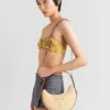 Bolso de hombro Prada Arqua de ganchillo Bolso de hombro Prada Arqua de ganchillo