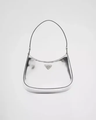 Bolso de hombro Prada Cleo de piel cepillada