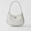 Bolso de hombro Prada Cleo de piel cepillada Bolso de hombro Prada Cleo de piel cepillada