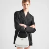Bolso de hombro Prada Cleo de piel cepillada Bolso de hombro Prada Cleo de piel cepillada