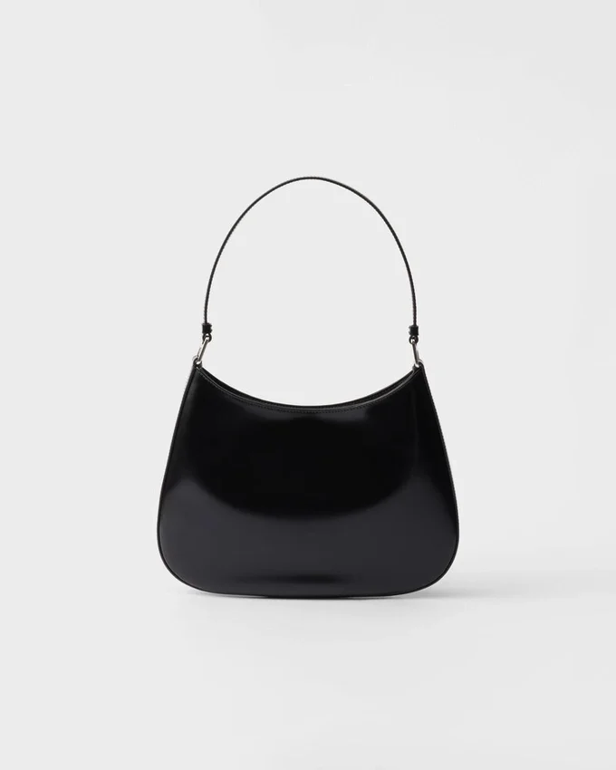 Bolso de hombro Prada Cleo de piel cepillada Bolso de hombro Prada Cleo de piel cepillada