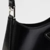 Bolso de hombro Prada Cleo de piel cepillada Bolso de hombro Prada Cleo de piel cepillada