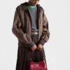 Bolso de hombro Prada Cleo de piel cepillada Bolso de hombro Prada Cleo de piel cepillada