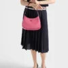 Bolso de hombro Prada Cleo de piel cepillada Bolso de hombro Prada Cleo de piel cepillada