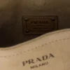 Bolso de hombro Prada Route de lona y piel Bolso de hombro Prada Route de lona y piel