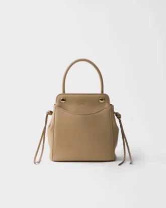 Bolso de mano de piel Prada Carry Mini