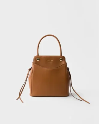 Bolso de mano de piel Prada Carry Mini