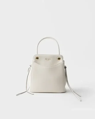Bolso de mano de piel Prada Carry Mini