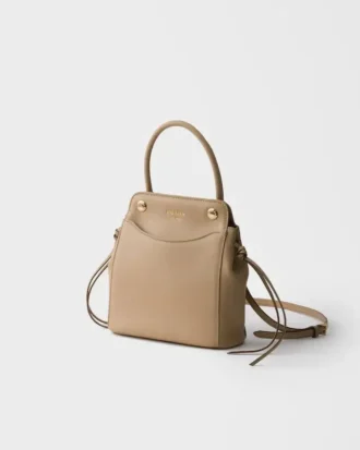 Bolso de mano de piel Prada Carry Mini