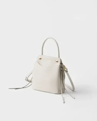 Bolso de mano de piel Prada Carry Mini