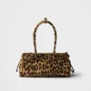 Bolso de mano mediano de piel estampada Prada Bonnie Bolso de mano mediano de piel estampada Prada Bonnie