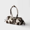 Bolso de mano mediano de piel estampada Prada Bonnie Bolso de mano mediano de piel estampada Prada Bonnie