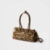 Bolso de mano mediano de piel estampada Prada Bonnie Bolso de mano mediano de piel estampada Prada Bonnie