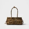 Bolso de mano mediano de piel estampada Prada Bonnie Bolso de mano mediano de piel estampada Prada Bonnie