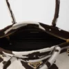 Bolso de mano mediano de piel estampada Prada Bonnie Bolso de mano mediano de piel estampada Prada Bonnie