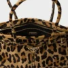 Bolso de mano mediano de piel estampada Prada Bonnie Bolso de mano mediano de piel estampada Prada Bonnie