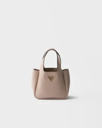 Bolso de mano mini de piel