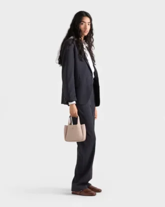 Bolso de mano mini de piel