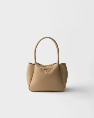 Bolso de mano pequeño de piel