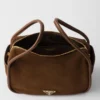 Bolso de mano Prada Darling de ante Bolso de mano Prada Darling de ante