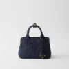 Bolso de mano Prada Jardiniare Mini de lona de algodón Bolso de mano Prada Jardiniare Mini de lona de algodón