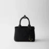 Bolso de mano Prada Jardiniare Mini de lona de algodón Bolso de mano Prada Jardiniare Mini de lona de algodón