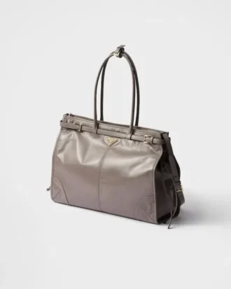 Bolso de piel extragrande Prada Bonnie