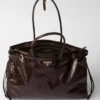 Bolso de piel extragrande Prada Bonnie Bolso de piel extragrande Prada Bonnie