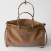Bolso de piel extragrande Prada Bonnie Bolso de piel extragrande Prada Bonnie