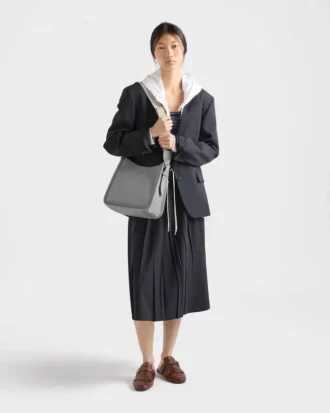 Bolso de piel mediano