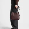 Bolso de piel mediano Bolso de piel mediano