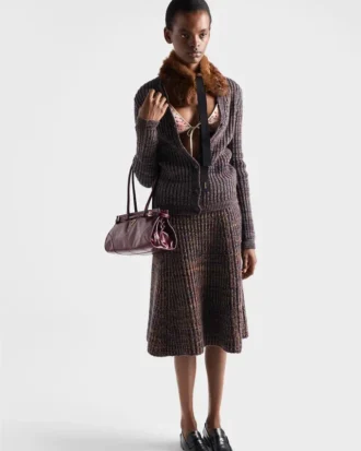 Bolso de piel mediano Prada Bonnie