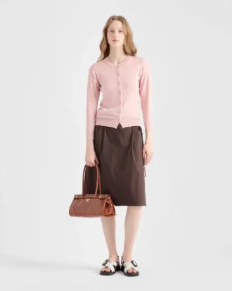 Bolso de piel mediano Prada Bonnie