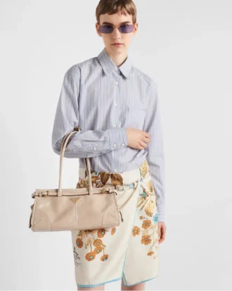 Bolso de piel mediano Prada Bonnie