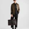 Bolso de piel napa con hebilla de Prada Bolso de piel napa con hebilla de Prada