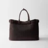 Bolso de piel napa con hebilla de Prada Bolso de piel napa con hebilla de Prada