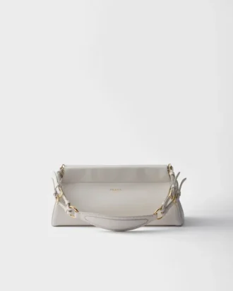 Bolso de piel Prada EnchaîNa mediano