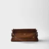 Bolso de piel Prada EnchaîNa mediano