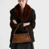 Bolso de piel Prada EnchaîNa mediano