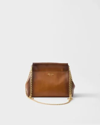 Bolso de piel Prada EnchaîNa Mini
