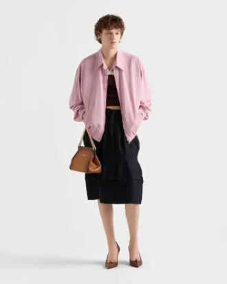 Bolso de piel Prada EnchaîNa Mini