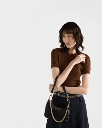 Bolso de piel Prada Re-Edition Mini
