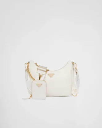 Bolso de piel Saffiano Prada Re-Edition 2005